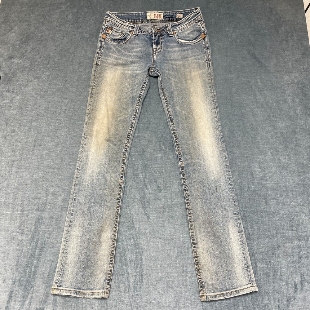 Mek Denim Cody Straight Jeans Mens 29x34 Blue Denim Medium Wash All Day Comfort